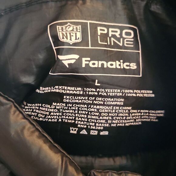Sf 49ers San Francisco Lightweight Puffer Jacket L - Picture 8 of 11